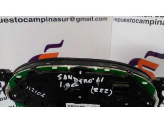 Панель приборов Dacia Sandero