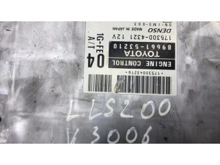 Блок управления двигателя 8966153210, 1753004321   Lexus IS 200-300