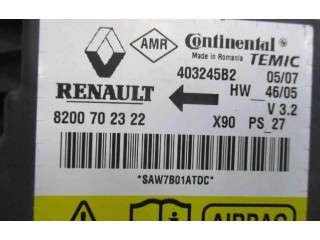 Блок управления надувных подушек 8200702322, 8200702322   Dacia Logan I