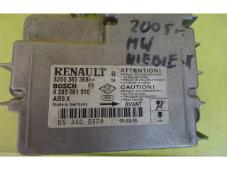 Блок подушек безопасности 8200563368, 0285001510   Renault Clio III