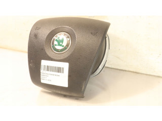 Подушка безопасности водителя Skoda Fabia Mk2 (5J)