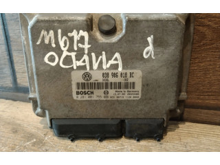 Блок управления двигателя 038906018BC, 0281001755   Skoda Octavia Mk1 (1U)