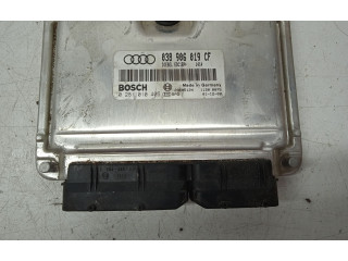 Блок управления двигателя 038906019CF, 0281010405   Audi A6 S6 C5 4B