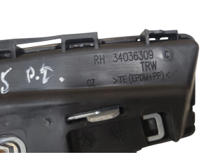 Подушка безопасности в сиденье 6J0880242A, 34036331E   Seat Ibiza IV (6J,6P)