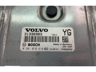 Блок управления двигателем Блок управления 31336983, 0281018414   Volvo S60