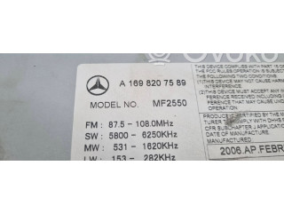 Pojistková skříňka Радио/ проигрыватель  / навигация A1698207589, 58006250KHZ   Mercedes-Benz B W245 2005