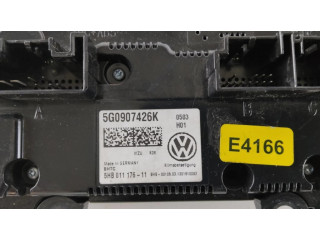 Блок управления климат-контролем 5G0907426K, 5HB01117611 Volkswagen Golf VII