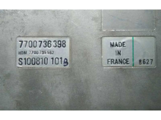 Блок управления двигателя 7700736398, 38533 Renault 21