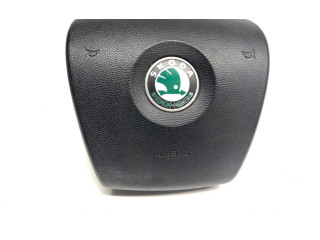 Подушка безопасности водителя 5J0880201B Skoda Fabia Mk1 (6Y)