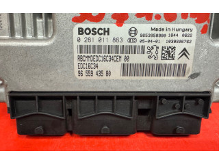 Řídící jednotka 0281011863, 9655943580 Peugeot 307 2005