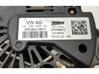 Генератор 05E903026K, 05E903026K Volkswagen Caddy