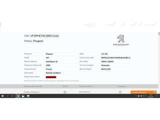 Масляный насос Peugeot 107