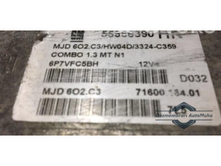 Блок управления двигателем Блок управления 55566390HN, MJD602C3   Opel Combo C