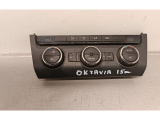 Блок управления климат-контролем 5E0907044Q, 5HB01128260   Skoda Octavia Mk3 (5E)