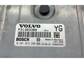 Блок управления двигателем Блок управления P31303388, 0281015286 Volvo S60