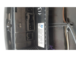 Блок управления климат-контролем 2118300890   Mercedes-Benz E W211