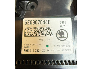 Блок управления климат-контролем 5E0907044E, 5HB01128220   Skoda Superb B8 (3V)