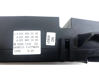 Блок управления климат-контролем A2219055200, A2219052800 Mercedes-Benz S W221