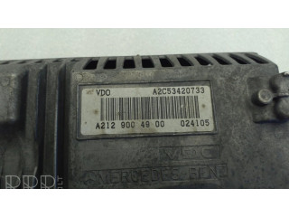 Дисплей    A2129004900, A2129010400   Mercedes-Benz E C207 W207