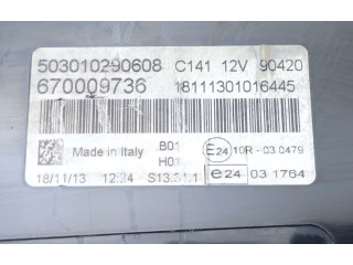 Přístrojová deska Maserati Quattroporte 2013 670009736