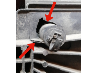 Вентилятор радиатора Mitsubishi Lancer X