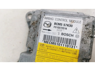 Блок подушек безопасности BCM557K30, F01G07201K Mazda 3 II