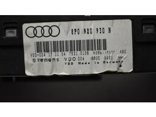 Панель приборов 8P0920930N, 03001121 Audi A3 S3 8P