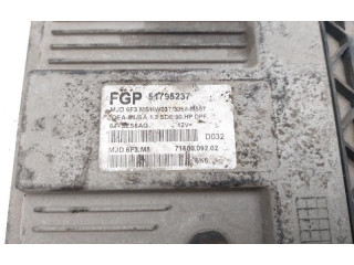 Блок управления двигателя 51795237, 51795237 Fiat Idea