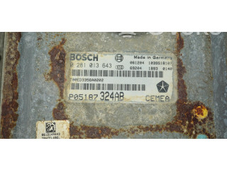 Блок управления двигателем Блок управления P05187324AB Jeep Grand Cherokee (WK)