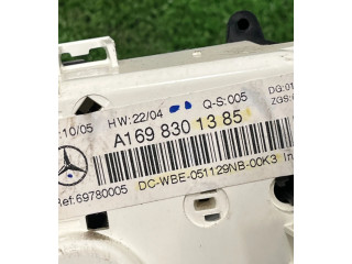 Блок управления климат-контролем A1698301385, 69780005   Mercedes-Benz A W169