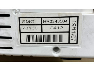 Přístrojová deska Honda Civic 2008 HR0343504, 78100G412