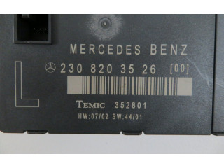 Блок управления дверью A2308203526, A2308203526 Mercedes-Benz SL R230