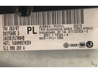 Надувная подушка для пассажира 5J1880202A Skoda Fabia Mk1 (6Y) 1999 - 2007 года