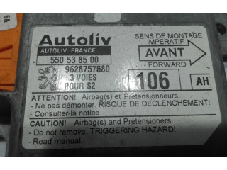 Рулевая рейка Блок управления надувных подушек 9628757180 Peugeot 406 1996 - 1999 года