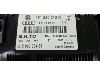 Блок управления климат-контролем 4F1820043N, 4F1820043N1HA   Audi A6 S6 C6 4F