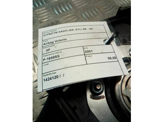 Подушка безопасности водителя 1424120   Citroen Saxo