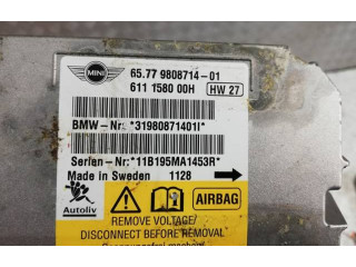 Блок подушек безопасности 9808714, 611158000H   Mini One - Cooper Coupe R56