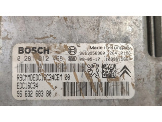 Комплект блоков управления 9663268380, 9657999780 Citroen Xsara Picasso