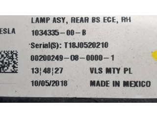 Задний фонарь правый сзади 103433500B, T18J0520210 Tesla Model X 2015- года