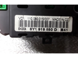 Панель приборов 6Y1919880D Skoda Fabia Mk1 (6Y)