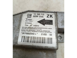 Блок подушек безопасности 13158713, ZKT0052343 Opel Meriva A