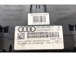 Панель приборов 8X0920930P Audi A1
