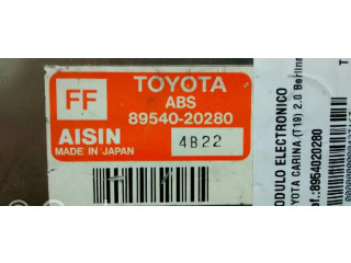 Блок управления АБС 8954020280, CENTRALITAABS Toyota Carina T190