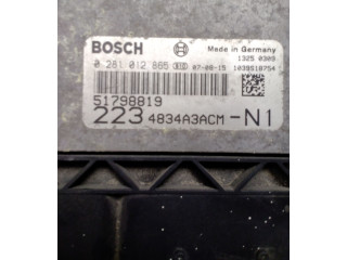 Řídící jednotka 51798819, 0281012865 Fiat Doblo 2004