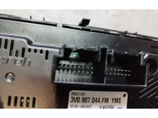 Блок управления климат-контролем 3V0907044FM, 901560500027   Skoda Superb B8 (3V)