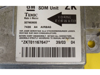 Блок подушек безопасности 13158713, 13158713ZK   Opel Meriva A