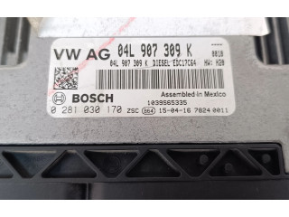 Блок управления двигателя 04L907309K, 0281030170   Volkswagen Jetta VI