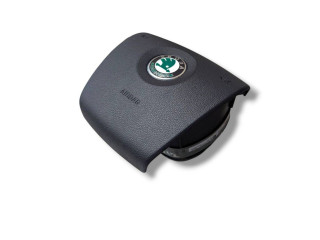 Подушка безопасности водителя 5J0880201D Skoda Fabia Mk2 (5J)