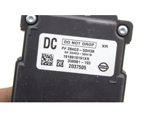 Vaizdo kamera priekiniame bamperyje