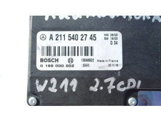 Ojnice a2115402745, 0199000002 Mercedes-Benz E W211